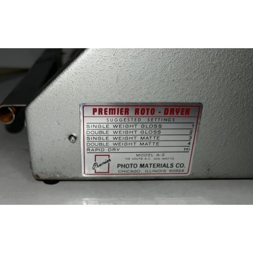 Vintage‎ Premier Roto Dryer 12